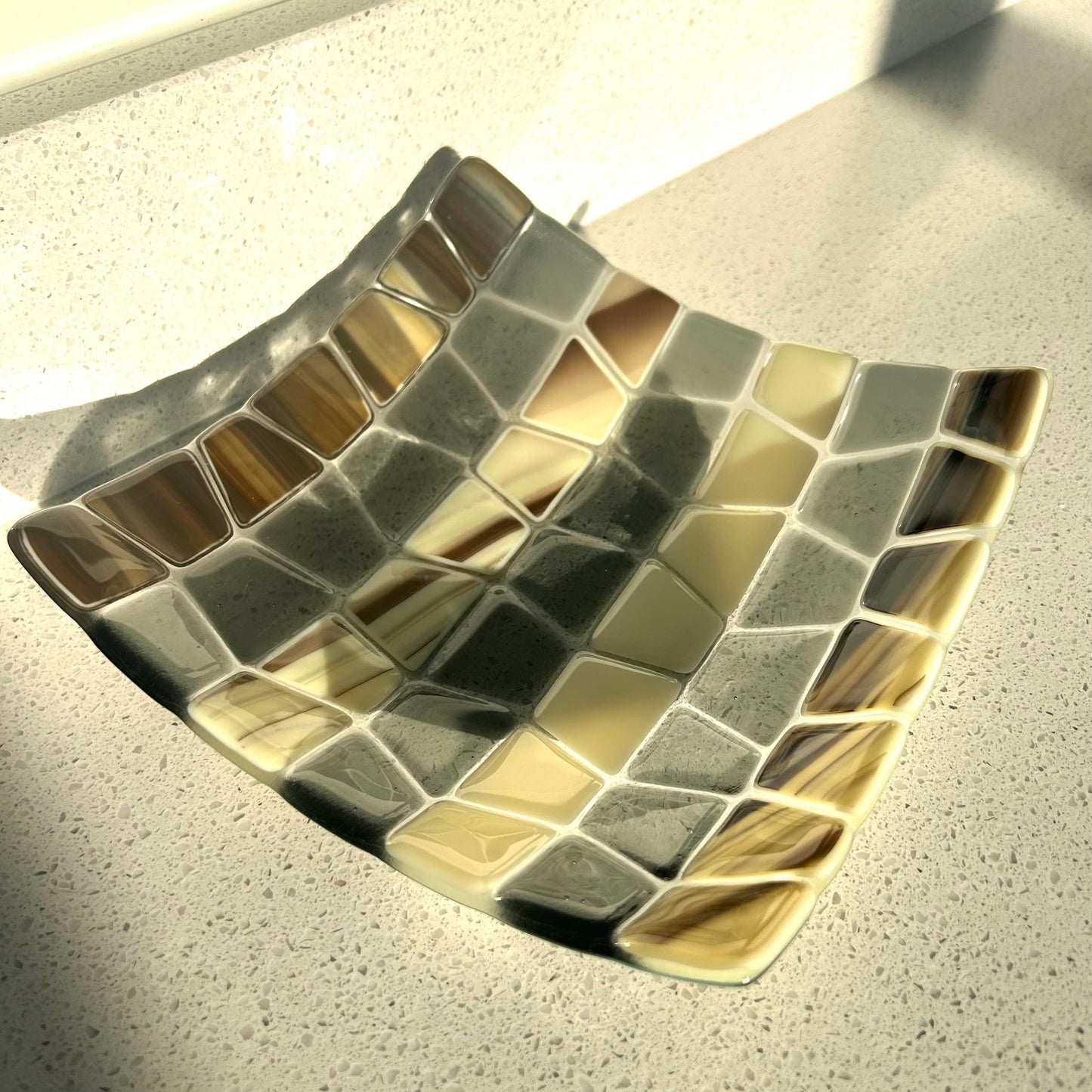 Neutrals Mosaic Bowl