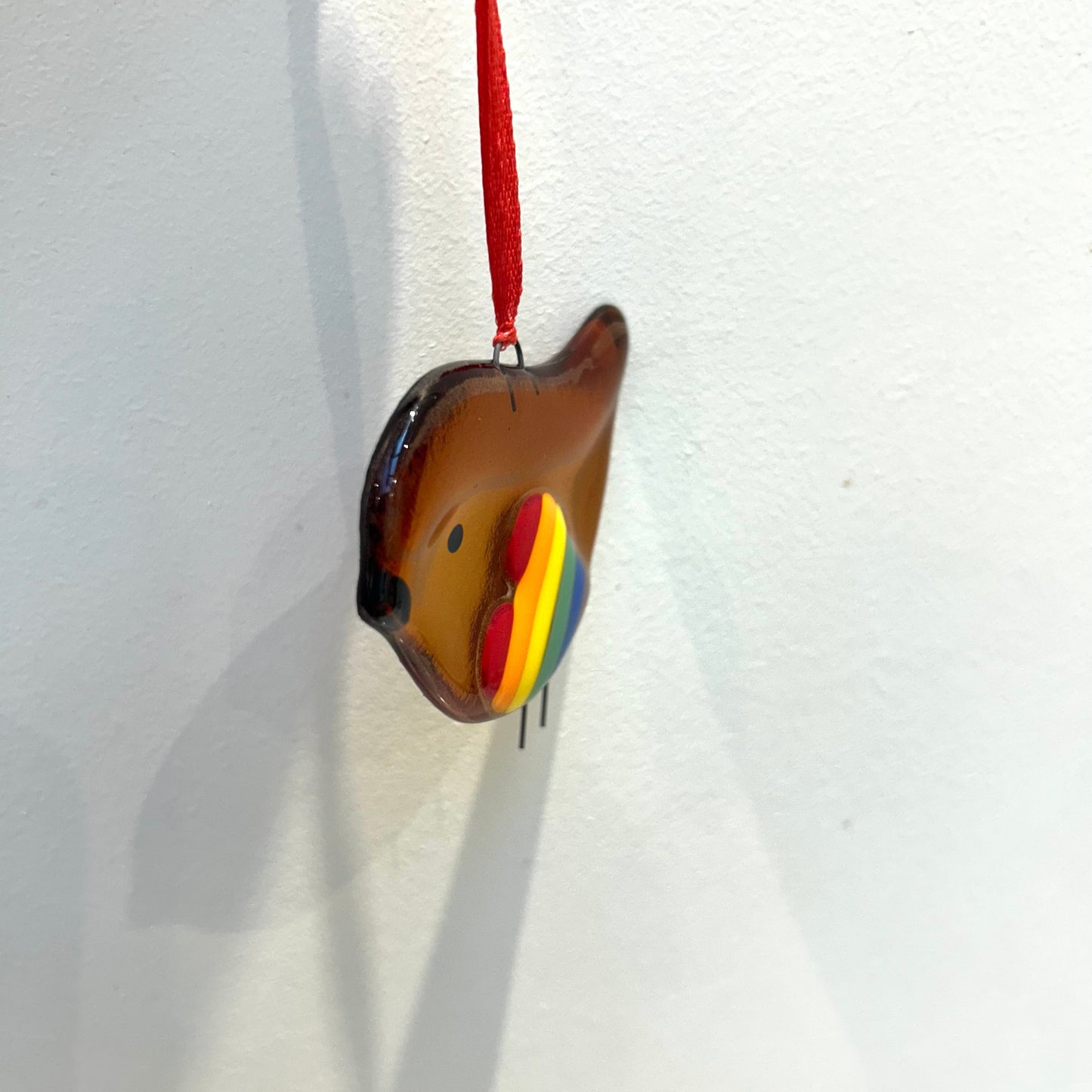 Rainbow Heart Robin