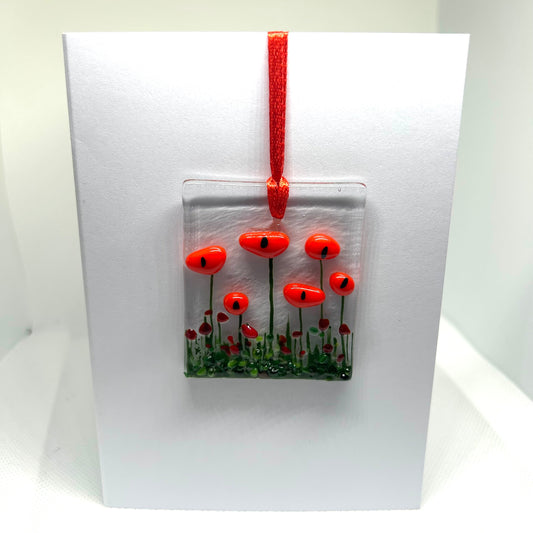 Poppy Bloom Keepsake Card