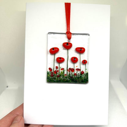 Poppy Bloom Keepsake Card