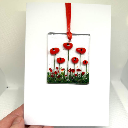 Poppy Bloom Keepsake Card