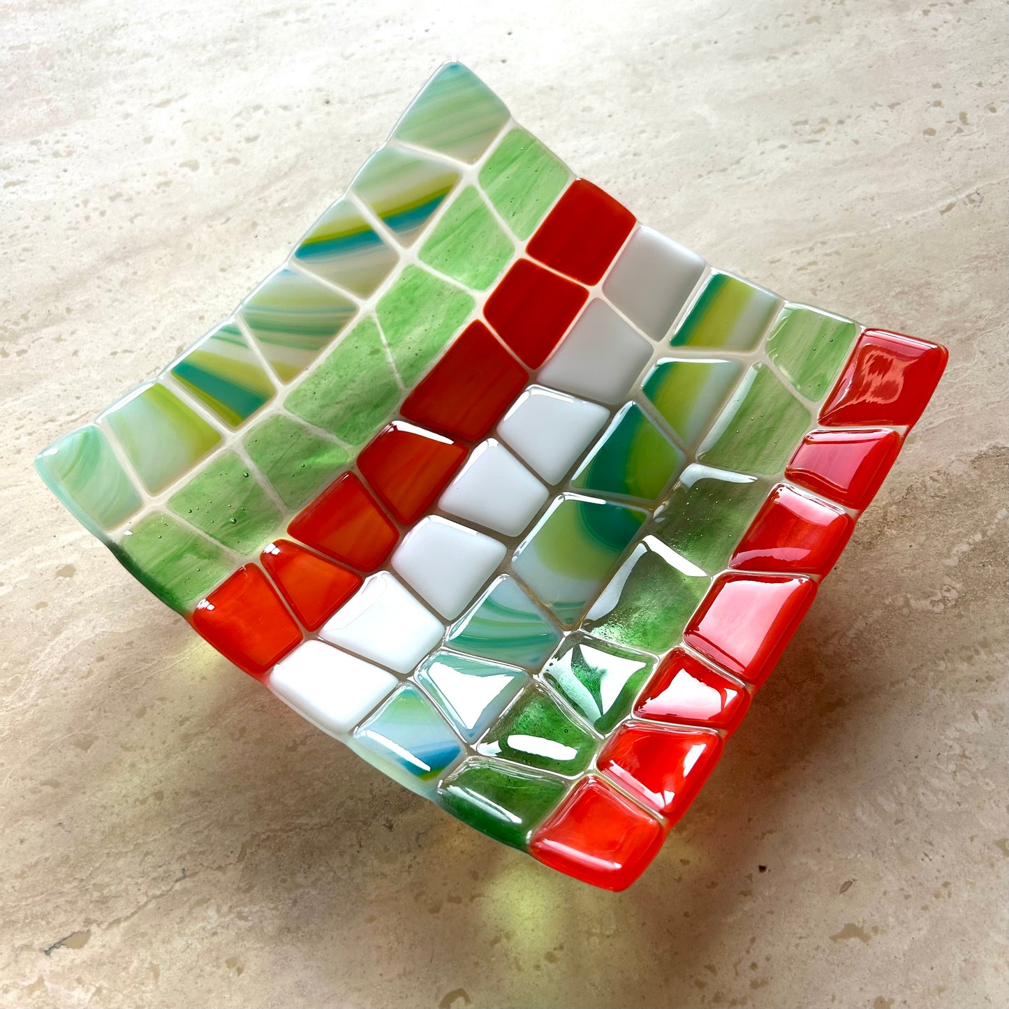 St Patrick's Mosaic Bowl
