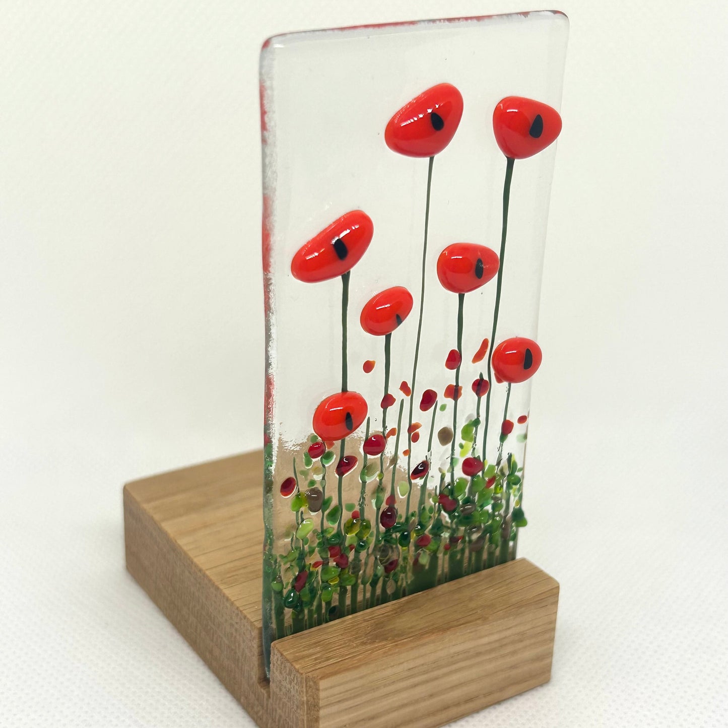 Poppy Bloom Standing Panel