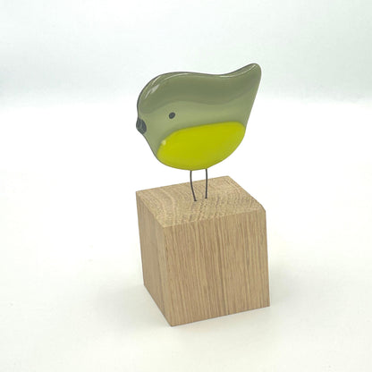 Perched Greenfinch