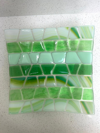 Spring Green Mosaic Bowl