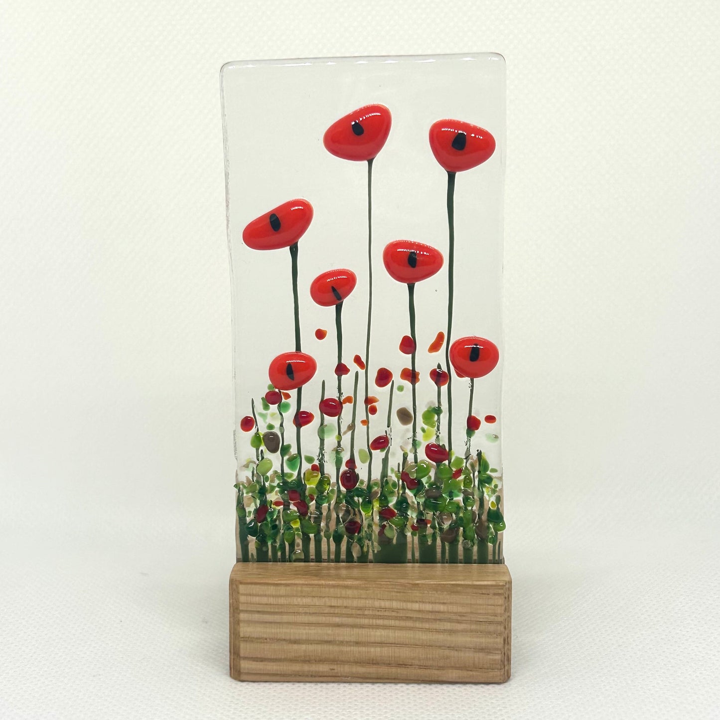 Poppy Bloom Standing Panel