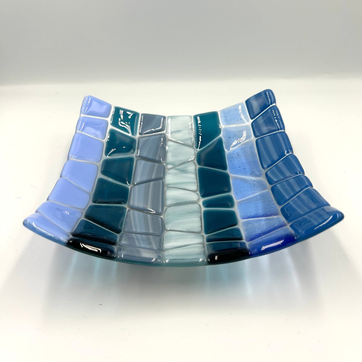 Deep Tide Mosaic Bowl