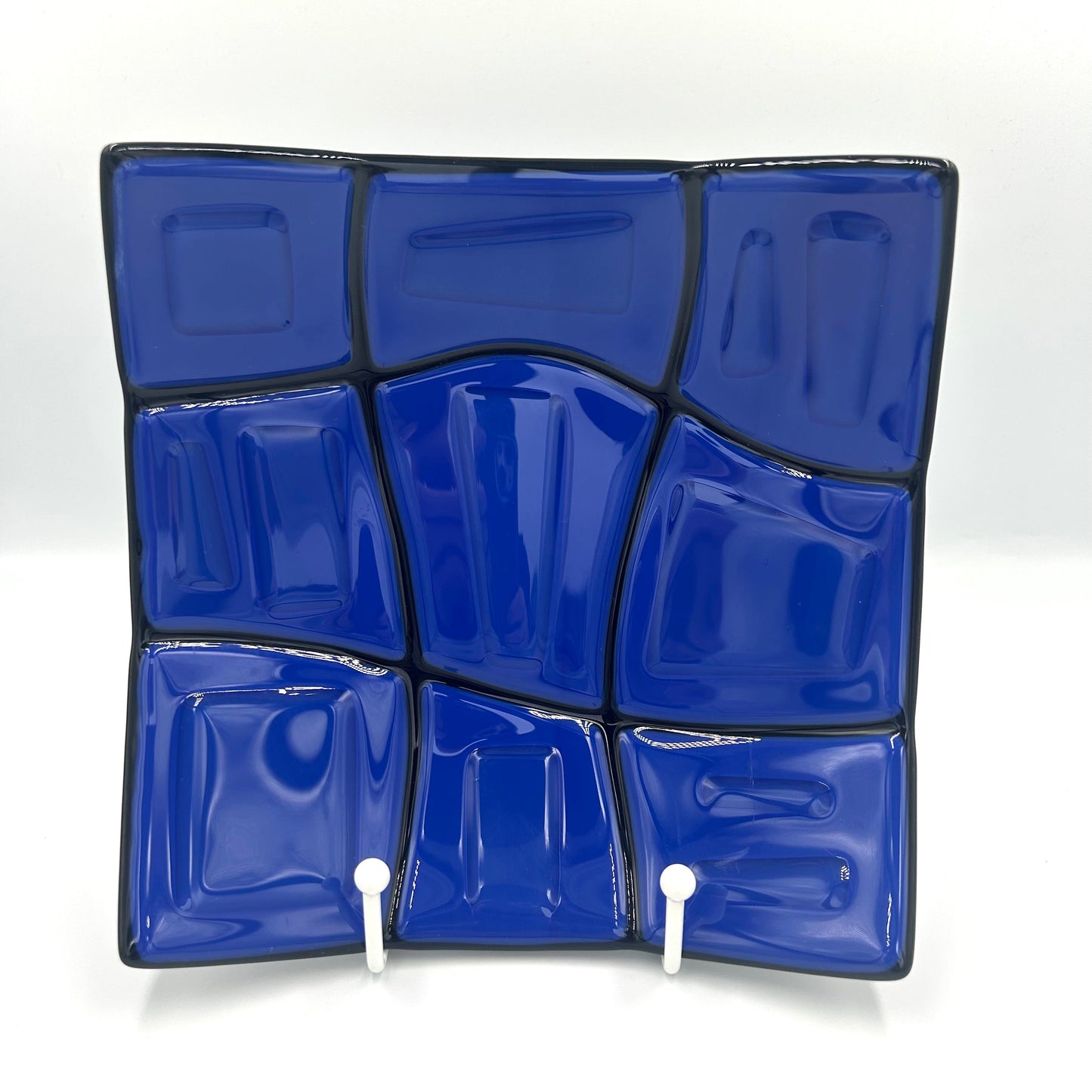 Blue Curved Panel Bowl